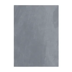 Kurzflor Teppich 160 x 220 cm anthrazit