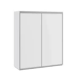 Kleiderschrank Schiebetüren RINA 200 cm weiss