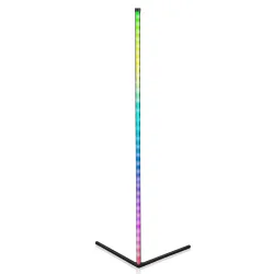 LED RGB Stehlampe schwarz