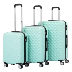 Reisekoffer Hartschalenkoffer AMY 3er Set mint