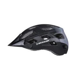 MTB Helm DUNLOP LED 55 - 58 cm schwarz