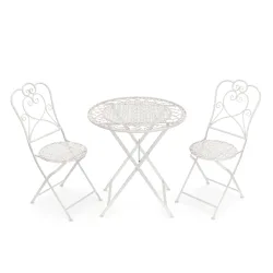 Bistroset Vintage PAULINE weiss