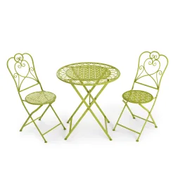 Bistroset PAULINE hellgrün