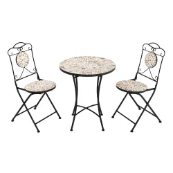 Bistroset MOSAIK 3-teilig bunt