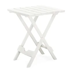 Beistelltisch klappbar 44 x 38 cm weiss