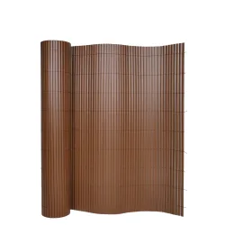 Sichtschutzmatte PVC 500 x 160 cm braun