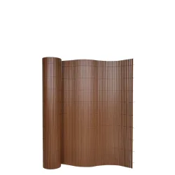 Sichtschutzmatte PVC 400 x 80 cm braun