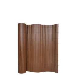 Sichtschutzmatte PVC 400 x 90 cm braun
