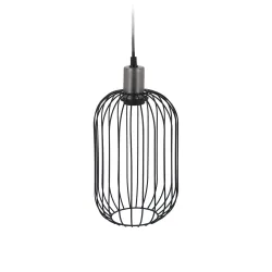 Hängelampe Industrial 18 cm schwarz