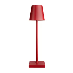LED Tischlampe MEIRA rot
