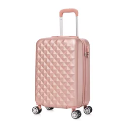 Reisekoffer Hartschalenkoffer AMY Grösse M roségold