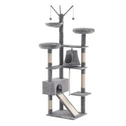 Katzenbaum DANA 190 cm grau
