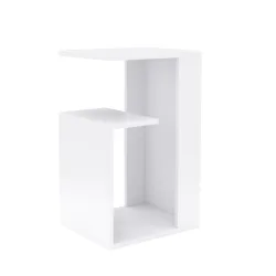 Beistelltisch LIBERTY 35 x 30 x 60 cm weiss