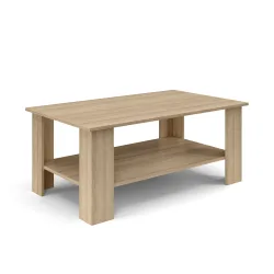 Beistelltisch ZUMMER 100 x 60 x 42 cm hellbraun