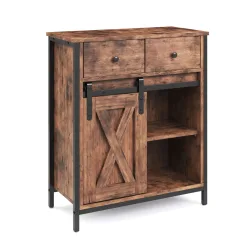 Kommode Vintage BONITA 2 Schubladen 70 x 80 cm