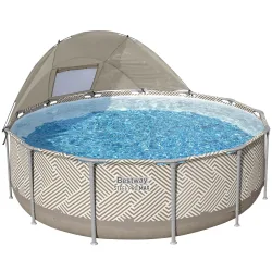 Bestway Pool Set Op Art Design 396 x 107 cm