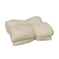 Kuscheldecke Fleece KETTY 130 x 170 cm beige