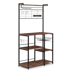 Küchenregal Vintage BONITA 90 x 167 x 42 cm
