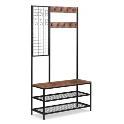 Garderobe Schuhregal Vintage BONITA 100 x 185 cm
