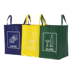 Recycling Mülltrennsystem 3er Set