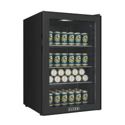 Minikühlschrank 115L schwarz