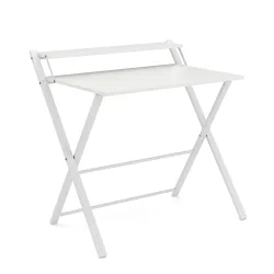Schreibtisch TORSTEN klappbar 80 x 62 x 82 cm weiss