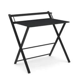 Schreibtisch TORSTEN klappbar 80 x 62 x 82 cm schwarz