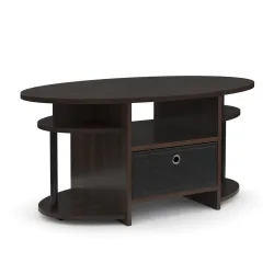 Beistelltisch ADAMO 90 x 50 x 42 cm dunkelbraun