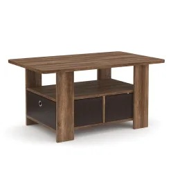 Beistelltisch BERNARDO 80 x 49 x 40 cm braun