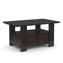 Beistelltisch BERNARDO 80 x 49 x 40 cm dunkelbraun