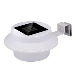LED Solarlampe für Dachrinne
