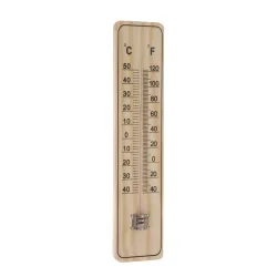 Thermometer Holz 22.5 cm