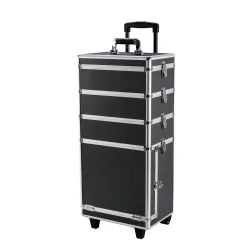 Kosmetikkoffer Trolley GLAMOUR schwarz