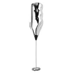 Milchaufschäumer 20 cm silber