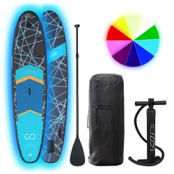 LED Stand Up Paddle LASER 320 cm schwarz