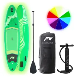 LED Stand up Paddle MAGIC 335 cm grün