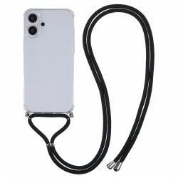 Handyhülle mit Band iPhone 16 transparent
