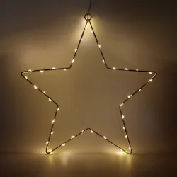LED Stern 30 cm 2er Set