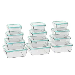 Vorratsbehälter Set Glas 12-teilig