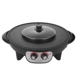 Hot Pot mit Grillplatte 2000W