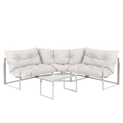 Lounge FLORENZIA weiss