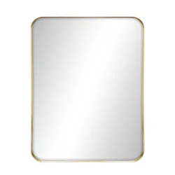 Wandspiegel 56 x 76 cm gold
