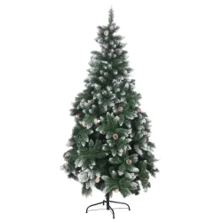 Künstlicher Weihnachtsbaum mit Schnee 180 cm