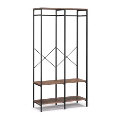 Garderobe Kleiderständer Vintage BONITA 95 x 180 cm