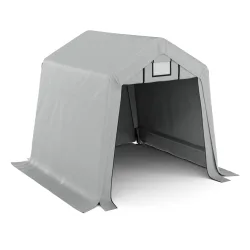 Zeltgarage Lagerzelt  1.8 x 1.8 m grau