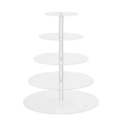 Etagere Acrylglas 5-stöckig