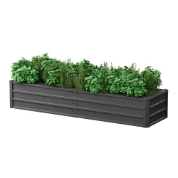 Hochbeet Stahl 200 x 60 x 35 cm