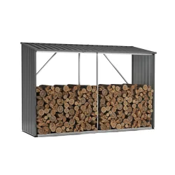 Kaminholzregal Outdoor 230 x 83 x 150 cm