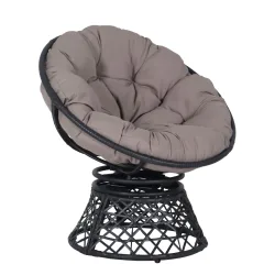 Loungesessel drehbar FOLKER grau