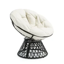 Loungesessel drehbar FOLKER weiss
